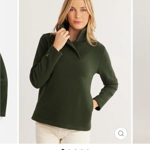 Dudley Stephens Sheffield Island Pullover in Spruce